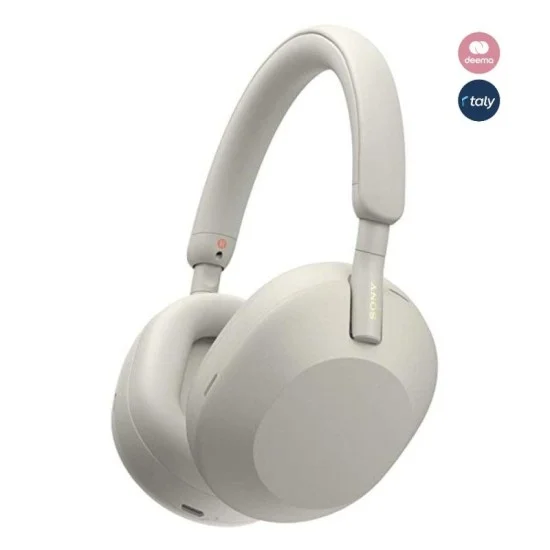 Sony Wireless Noise Cancelling Headphones WH1000XM5 - Silver